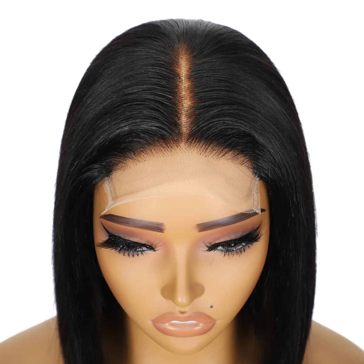 100% human hair bob wig sample photo